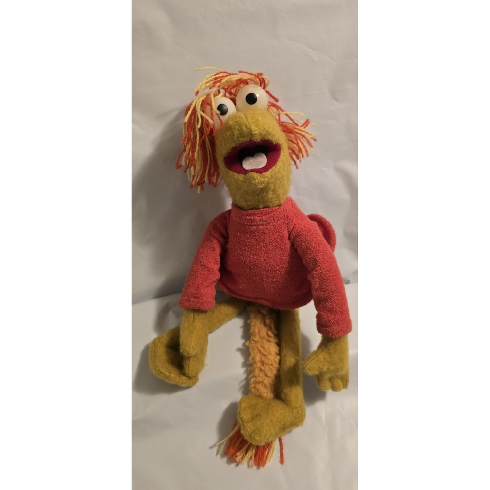 Vintage "Red" Fraggle Rock Tomy Plush 1983 with HangTag 20" Henson Muppets